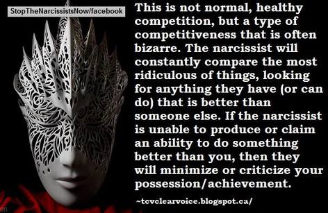 Narcissists and The One Up Game