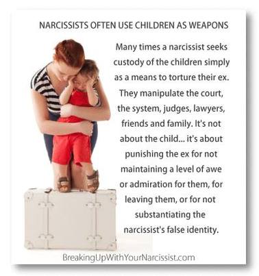 narcissistic children pawns quotes alienation father parental narcissist ex child abuse wife blackmail custody mother using weapons emotional parent use