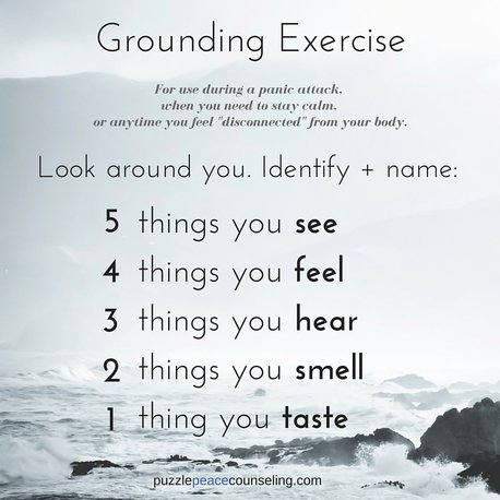 Grounding exercise