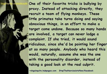 What is a flying monkey?